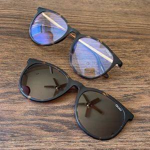 QUAY BLUELIGHT/SUNGLASSES